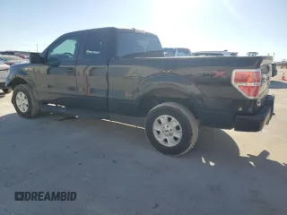 2012 Ford F-150 XL with VIN 1FTEX1EM8CKD95153, listed as a Copart auction lot 47651185 with 118,007 mi miles and Salvage Title. Bid and sale history available at carsss.com. Image 2.