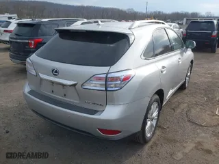 2012 Lexus RX 450h with VIN JTJBC1BA2C2045569, listed as a IAAI auction lot 41655730 with 78,319 mi miles. Bid and sale history available at carsss.com. Image 4.