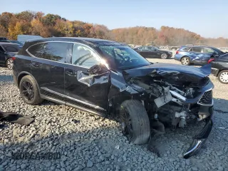 2022 Acura MDX with VIN 5J8YE1H39NL006153, listed as a Copart auction lot 78468454 with 40,779 mi miles and Salvage Title. Bid and sale history available at carsss.com. Image 4.