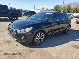 2019 Hyundai Elantra GT with VIN KMHH35LE1KU115891, listed as a Copart auction lot 72164844 with 53,806 mi miles and Salvage Title. Bid and sale history available at carsss.com. Image 1.