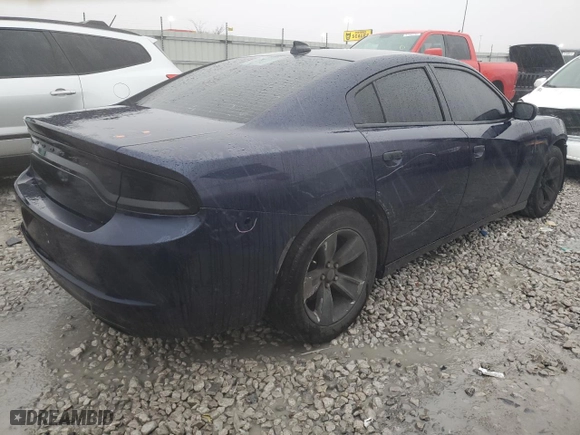 2015 Dodge Charger SXT with VIN 2C3CDXHGXFH840288, listed as a Copart auction lot 47049845 with 151,929 mi miles and Salvage Title. Bid and sale history available at carsss.com. Image 3.