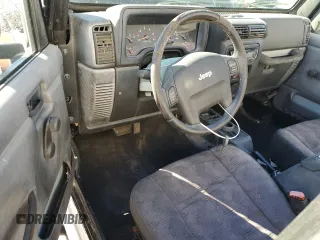 2004 Jeep Wrangler Sport with VIN 1J4FA49S24P754155, listed as a Copart auction lot 45699575 with 147,670 mi miles and Non Repairable. Bid and sale history available at carsss.com. Image 8.