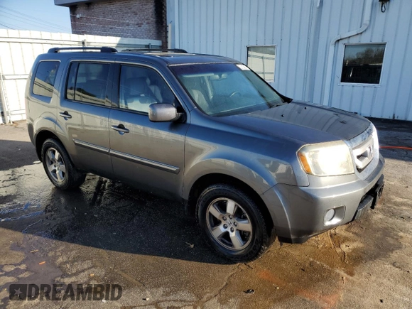 2011 Honda Pilot EX-L with VIN 5FNYF3H73BB031395, listed as a Copart auction lot 48391595 with 253,677 mi miles and Clean Title. Bid and sale history available at DreamBid. Image 4.