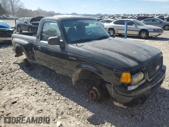 2003 Ford Ranger XL with VIN 1FTYR10U43PA73157, listed as a Copart auction lot 46953275 with 392,791 mi miles and Clean Title. Bid and sale history available at carsss.com. Image 4.