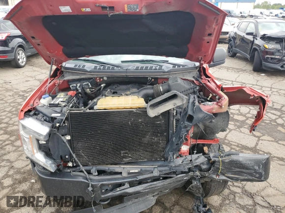 2018 Ford F-150 XL with VIN 1FTMF1EP9JKD31127, listed as a Copart auction lot 69008354 with 185,772 mi miles and Clean title. Bid and sale history available at DreamBid. Image 11.