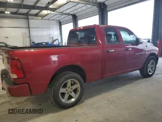 2012 Ram 1500 ST with VIN 1C6RD7FT1CS260574, listed as a Copart auction lot 55311215 with 152,399 mi miles and Clean title. Bid and sale history available at DreamBid. Image 3.