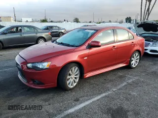 2012 Mitsubishi Lancer GT with VIN JA32U8FW4CU032324, listed as a Copart auction lot 43815345 with 96,538 mi miles and Salvage Title. Bid and sale history available at carsss.com. Image 1.
