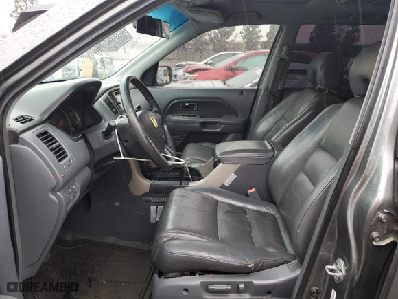 2007 Honda Pilot EX-L with VIN 5FNYF28607B024008, listed as a Copart auction lot 47255275 with 120,781 mi miles and Salvage Title. Bid and sale history available at carsss.com. Image 7.