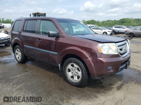 2010 Honda Pilot LX z VIN 5FNYF4H20AB003479, wystawiony jako Copart lot #57418765 z przebiegiem 177 219 mil mil oraz Szkoda całkowita • Salvage title. Historia ofert i sprzedaży dostępna na DreamBid. Obrazek 4.