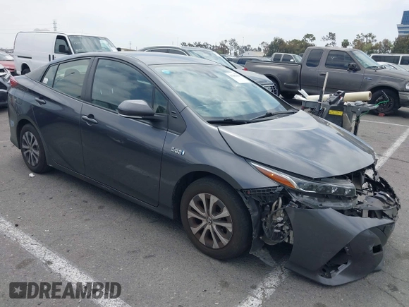 2021 Toyota Prius LE with VIN JTDKAMFP0M3193305, listed as a IAAI auction lot 42283494 with 322,523 mi miles and . Bid and sale history available at DreamBid. Image 1.