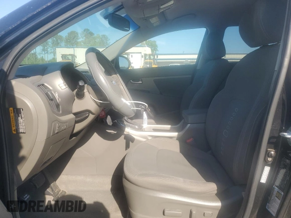 2011 Kia Sportage EX with VIN KNDPC3A29B7145281, listed as a Copart auction lot 54597505 with 32,468 mi miles and Salvage title. Bid and sale history available at DreamBid. Image 7.