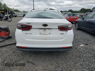 2014 Kia Optima Hybrid LX with VIN KNAGM4AD0E5070309, listed as a Copart auction lot 66709334 with 0 mi miles and Salvage Title. Bid and sale history available at carsss.com. Image 6.