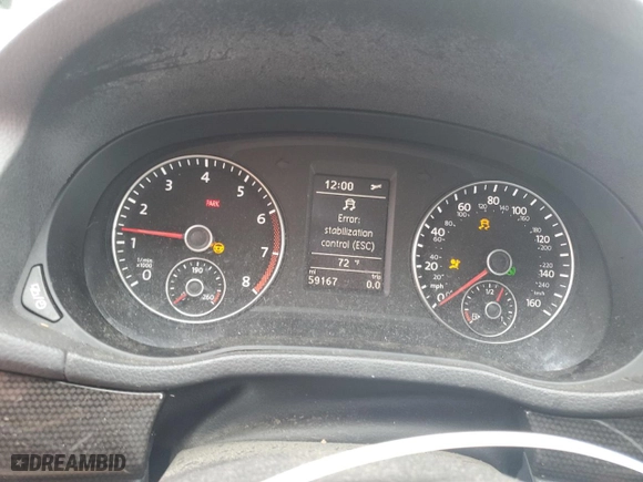 2015 Volkswagen Passat 1.8T Sport with VIN 1VWBT7A32FC052106, listed as a Copart auction lot 73689334 with 59,167 mi miles and Non Repairable. Bid and sale history available at carsss.com. Image 9.