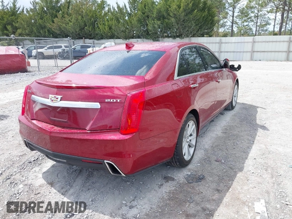 2017 Cadillac CTS RWD with VIN 1G6AP5SX2H0169328, listed as a IAAI auction lot 41757525 with 40,403 mi miles and . Bid and sale history available at DreamBid. Image 4.