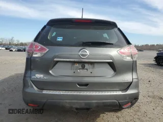 2016 Nissan Rogue SV with VIN 5N1AT2MV8GC919892, listed as a Copart auction lot 48593215 with 116,191 mi miles and Salvage Title. Bid and sale history available at carsss.com. Image 6.