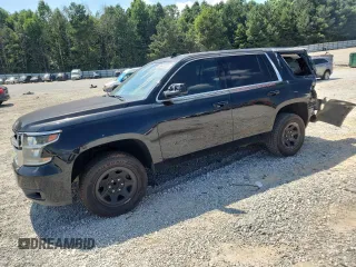 2016 Chevrolet Tahoe Commercial with VIN 1GNLCDEC1GR255638, listed as a Copart auction lot 63648785 with Not provided miles and Salvage title. Bid and sale history available at DreamBid. Image 1.