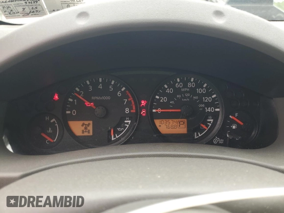 2019 Nissan Frontier Pro-4X with VIN 1N6AD0EVXKN873772, listed as a Copart auction lot 59573645 with 103,574 mi miles and Salvage title. Bid and sale history available at DreamBid. Image 9.