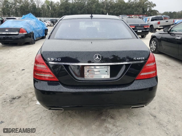 2011 Mercedes-Benz S-Class S 550 with VIN WDDNG8GB8BA373720, listed as a Copart auction lot 46186915 with 106,161 mi miles and Clean Title. Bid and sale history available at carsss.com. Image 6.