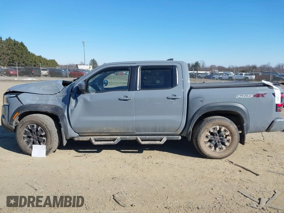 2022 Nissan Frontier S with VIN 1N6ED1EK9NN664184, listed as a IAAI auction lot 41333630 with 39,602 mi miles. Bid and sale history available at carsss.com. Image 14.