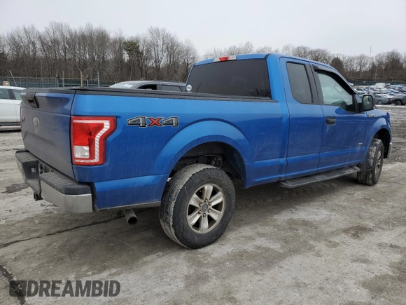2015 Ford F-150 XLT with VIN 1FTEX1EP0FFB04300, listed as a Copart auction lot 44989295 with 89,650 mi miles and Salvage Title. Bid and sale history available at carsss.com. Image 3.