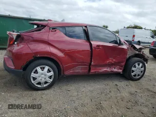 2019 Toyota C-HR XLE with VIN NMTKHMBX8KR092279, listed as a Copart auction lot 71925714 with 95,582 mi miles and Salvage Title. Bid and sale history available at DreamBid. Image 3.