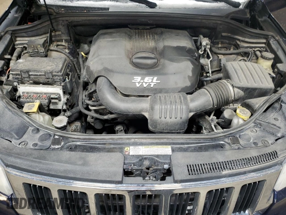 2013 Jeep Grand Cherokee Laredo with VIN 1C4RJFAG4DC502968, listed as a Copart auction lot 45549735 with 202,667 mi miles and Salvage Title. Bid and sale history available at carsss.com. Image 13.