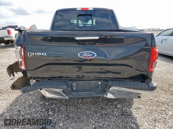 2017 Ford F-150 XL with VIN 1FTEW1CG6HKC32783, listed as a Copart auction lot 56245655 with 138,735 mi miles and Salvage title. Bid and sale history available at DreamBid. Image 6.