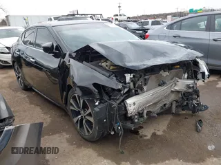 2018 Nissan Maxima S with VIN 1N4AA6AP7JC385580, listed as a IAAI auction lot 41748213 with 96,240 mi miles and . Bid and sale history available at carsss.com. Image 1.