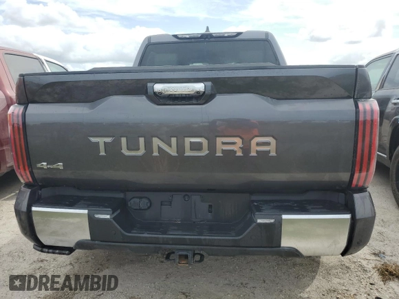2022 Toyota Tundra Capstone Hybrid with VIN 5TFVC5DB7NX011453, listed as a Copart auction lot 74077814 with Not provided miles and Non repairable. Bid and sale history available at DreamBid. Image 6.