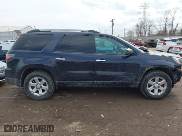 2016 GMC Acadia SLE with VIN 1GKKRPKD3GJ337066, listed as a IAAI auction lot 41811443 with 98,392 mi miles and . Bid and sale history available at carsss.com. Image 14.
