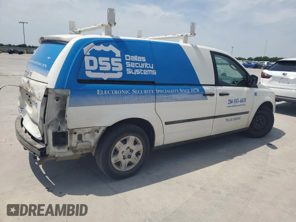 2013 Ram Cargo Van Tradesman with VIN 2C4JRGAGXDR716396, listed as a Copart auction lot 53691315 with 187,150 mi miles and Salvage Title. Bid and sale history available at DreamBid. Image 3.