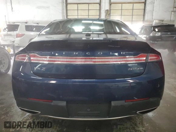 2017 Lincoln MKZ Reserve with VIN 3LN6L5F94HR631510, listed as a Copart auction lot 44697345 with 80,978 mi miles and Salvage Title. Bid and sale history available at carsss.com. Image 6.