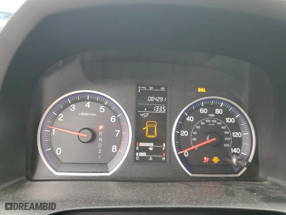 2007 Honda CR-V EX-L with VIN JHLRE48707C035408, listed as a Copart auction lot 52322795 with 84,291 mi miles and Salvage Title. Bid and sale history available at carsss.com. Image 9.