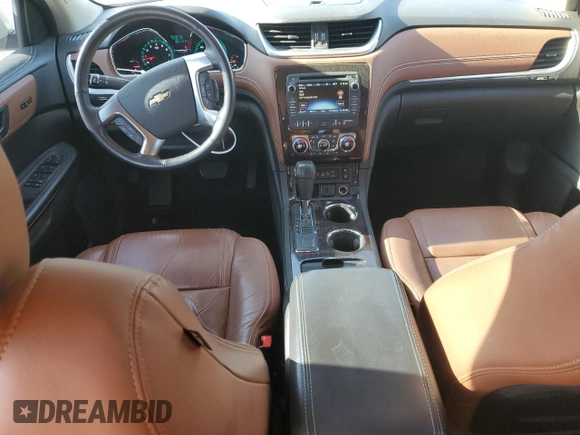 2016 Chevrolet Traverse LTZ z VIN 1GNKRJKD9GJ287581, wystawiony jako Copart lot #52200875 z przebiegiem 97 425 mil mil oraz Szkoda całkowita • Salvage title. Historia ofert i sprzedaży dostępna na DreamBid. Obrazek 8.