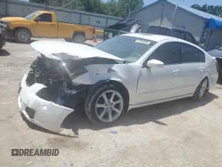 2007 Nissan Maxima SE with VIN 1N4BA41E87C837875, listed as a Copart auction lot 61948295 with Not provided miles and Salvage title. Bid and sale history available at DreamBid. Image 1.