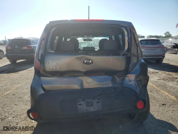 2015 Kia Soul + with VIN KNDJP3A51F7118330, listed as a Copart auction lot 58773184 with NaN miles and Salvage Title. Bid and sale history available at carsss.com. Image 6.