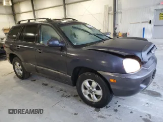 2006 Hyundai Santa Fe GLS with VIN KM8SC13D16U105454, listed as a Copart auction lot 44218575 with 118,579 mi miles and Clean Title. Bid and sale history available at carsss.com. Image 4.