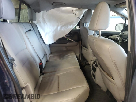 2020 Honda Ridgeline RTL-E with VIN 5FPYK3F71LB016725, listed as a Copart auction lot 60541485 with 66,840 mi miles and Salvage title. Bid and sale history available at DreamBid. Image 10.