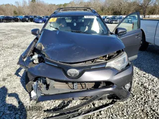 2018 Toyota RAV4 XLE with VIN JTMWFREV1JJ723577, listed as a Copart auction lot 41850475 with 79,412 mi miles and Salvage Title. Bid and sale history available at DreamBid. Image 5.