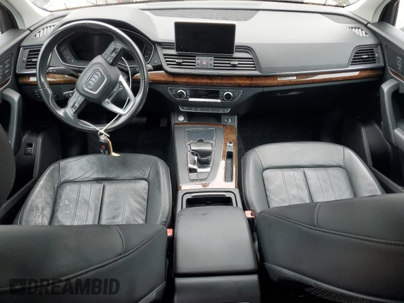 2018 Audi Q5 Premium Plus z VIN WA1BNAFY1J2011683, wystawiony jako Copart lot #57989875 z przebiegiem 135 815 mil mil oraz Szkoda całkowita • Salvage title. Historia ofert i sprzedaży dostępna na DreamBid. Obrazek 8.