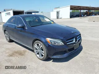 2016 Mercedes-Benz C C 300 Luxury with VIN 55SWF4KB9GU139343, listed as a IAAI auction lot 41967999 with 124,299 mi miles. Bid and sale history available at carsss.com. Image 1.