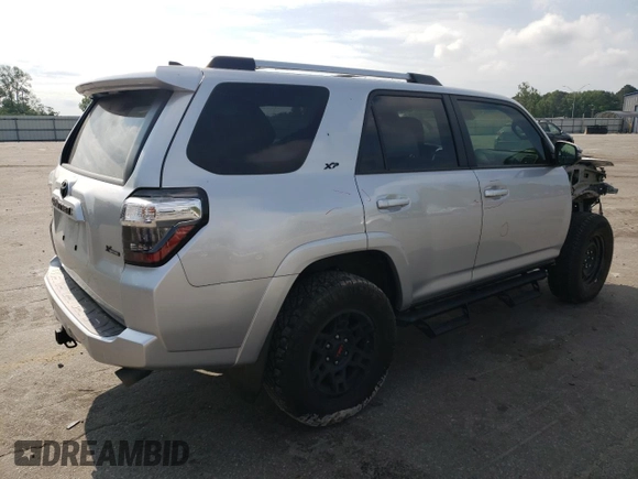 2022 Toyota 4Runner SR5 Premium with VIN JTENU5JR0N6049381, listed as a Copart auction lot 54142155 with 46,048 mi miles and Salvage title. Bid and sale history available at DreamBid. Image 3.