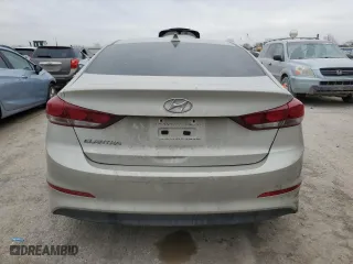 2017 Hyundai Elantra SE with VIN 5NPD84LF4HH027735, listed as a Copart auction lot 49475565 with 118,206 mi miles and Salvage Title. Bid and sale history available at carsss.com. Image 6.