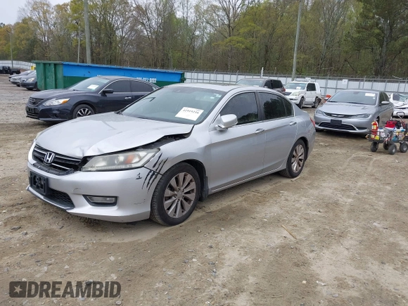 2013 Honda Accord Sdn EX-L with VIN 1HGCR2F86DA114954, listed as a IAAI auction lot 41919216 with 212,819 mi miles. Bid and sale history available at carsss.com. Image 17.