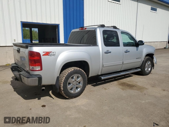 2013 GMC Sierra 1500 SLT with VIN 3GTP2WE77DG366816, listed as a Copart auction lot 61131465 with 189,380 mi miles and Clean title. Bid and sale history available at DreamBid. Image 3.