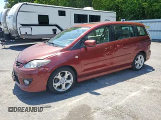 2009 Mazda 5 Grand Touring with VIN JM1CR293090348566, listed as a Copart auction lot 59270145 with 75,966 mi miles and Salvage title. Bid and sale history available at DreamBid. Image 1.