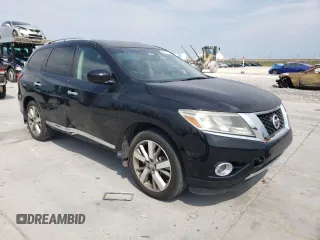 2014 Nissan Pathfinder S z VIN 5N1AR2MM2EC625908, wystawiony jako Copart lot #53003775 z przebiegiem 154 891 mil mil oraz Szkoda całkowita • Salvage title. Historia ofert i sprzedaży dostępna na DreamBid. Obrazek 4.