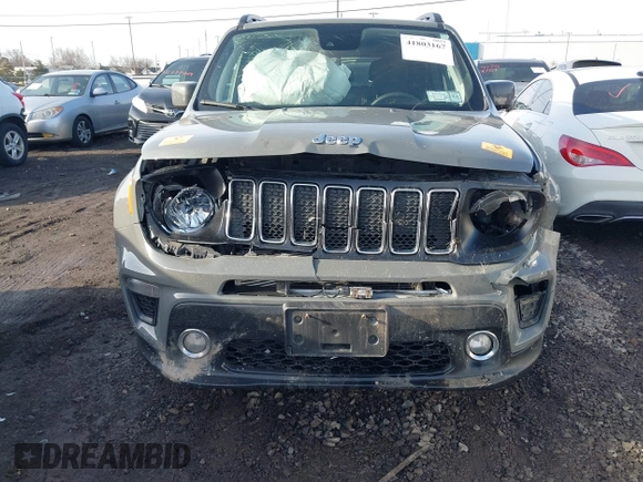 2021 Jeep Renegade Latitude with VIN ZACNJDBB3MPN22076, listed as a IAAI auction lot 41803167 with 37,232 mi miles and . Bid and sale history available at DreamBid. Image 6.