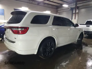 2021 Dodge Durango R/T with VIN 1C4SDJCT4MC825522, listed as a Copart auction lot 44381405 with 44,024 mi miles and Salvage title. Bid and sale history available at DreamBid. Image 3.