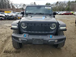2024 Jeep Wrangler Rubicon X z VIN 1C4RJXR65RW143217, wystawiony jako Copart lot #49298355 z przebiegiem 21 819 mil mil oraz Szkoda całkowita • Salvage title. Historia ofert i sprzedaży dostępna na DreamBid. Obrazek 5.